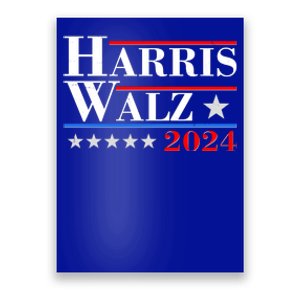 Kamala Harris Tim Walz 2024 Election Poster