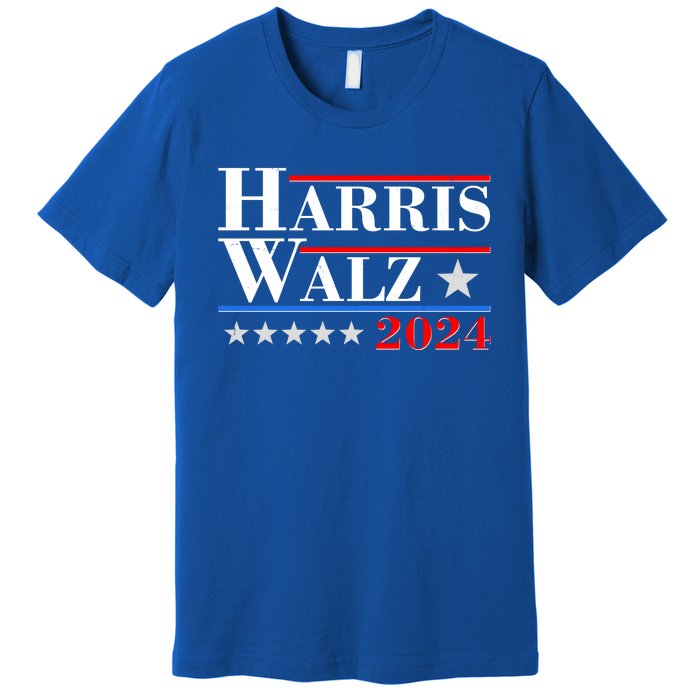 Kamala Harris Tim Walz 2024 Election Premium T-Shirt