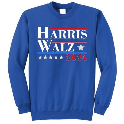 Kamala Harris Tim Walz 2024 Election Tall Sweatshirt