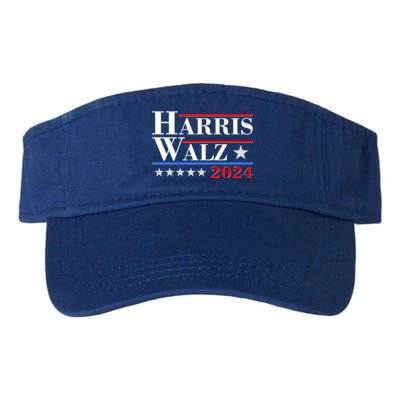 Kamala Harris Tim Walz 2024 Election Valucap Bio-Washed Visor