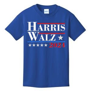 Kamala Harris Tim Walz 2024 Election Kids T-Shirt