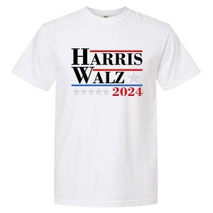 Kamala Harris Tim Walz 2024 Election Garment-Dyed Heavyweight T-Shirt