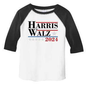 Kamala Harris Tim Walz 2024 Election Toddler Fine Jersey T-Shirt