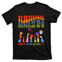 Kamala Harris Tim Walz Waltz Boho Aesthetic T-Shirt