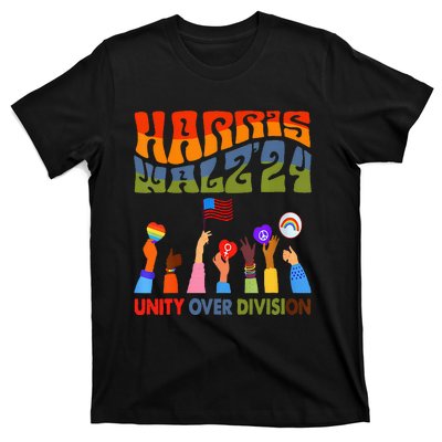 Kamala Harris Tim Walz Waltz Boho Aesthetic T-Shirt