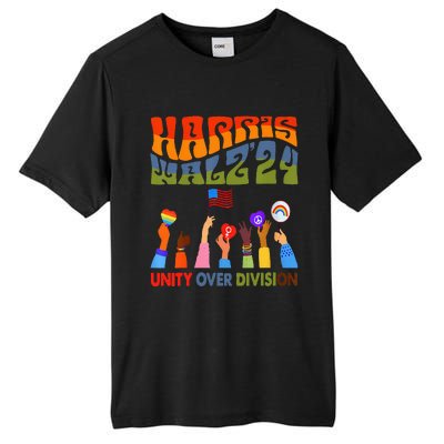 Kamala Harris Tim Walz Waltz Boho Aesthetic Tall Fusion ChromaSoft Performance T-Shirt