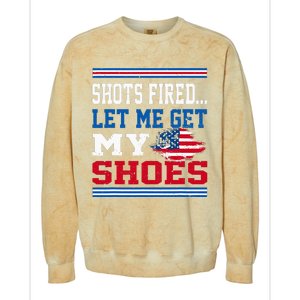 Kamala Harris Tim Walz Waltz Colorblast Crewneck Sweatshirt