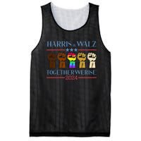 Kamala Harris Tim Walz 2024 Election Lgbt Harris Walz Waltz Mesh Reversible Basketball Jersey Tank