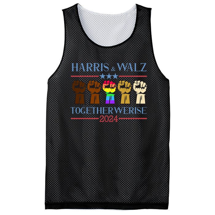 Kamala Harris Tim Walz 2024 Election Lgbt Harris Walz Waltz Mesh Reversible Basketball Jersey Tank