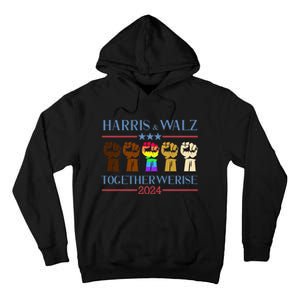 Kamala Harris Tim Walz 2024 Election Lgbt Harris Walz Waltz Tall Hoodie