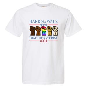 Kamala Harris Tim Walz 2024 Election Lgbt Harris Walz Waltz Garment-Dyed Heavyweight T-Shirt