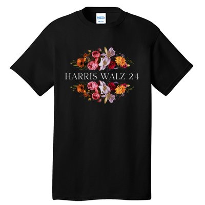 Kamala Harris Tim Walz 24 Tall T-Shirt