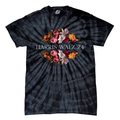 Kamala Harris Tim Walz 24 Tie-Dye T-Shirt