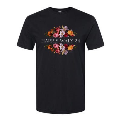 Kamala Harris Tim Walz 24 Softstyle CVC T-Shirt