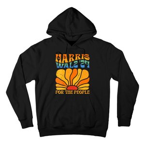 Kamala Harris Tim Waltz 2024 For The People Boho Aesthetic Hoodie