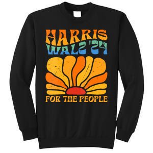 Kamala Harris Tim Waltz 2024 For The People Boho Aesthetic Sweatshirt