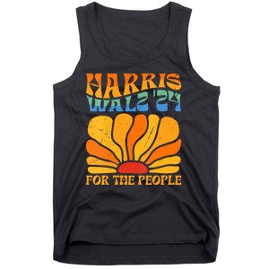 Kamala Harris Tim Waltz 2024 For The People Boho Aesthetic Tank Top