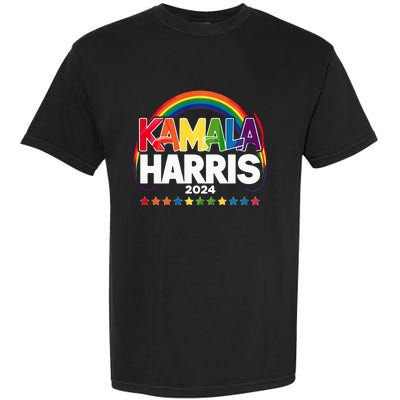 Kamala Harris Tim Walz Garment-Dyed Heavyweight T-Shirt