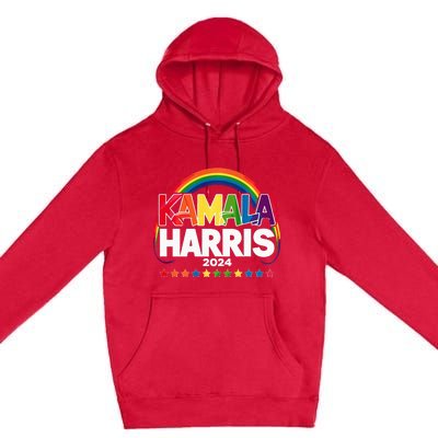 Kamala Harris Tim Walz Premium Pullover Hoodie