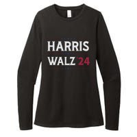 Kamala Harris Tim Walz 2024 Campaign Supporter Design Womens CVC Long Sleeve Shirt