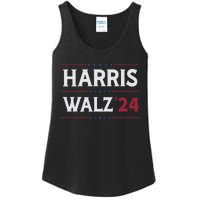 Kamala Harris Tim Walz 2024 Campaign Supporter Design Ladies Essential Tank