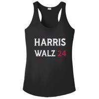 Kamala Harris Tim Walz 2024 Campaign Supporter Design Ladies PosiCharge Competitor Racerback Tank