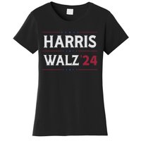 Kamala Harris Tim Walz 2024 Campaign Supporter Design Women's T-Shirt