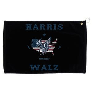 Kamala Harris Tim Walz 2024 Harris Grommeted Golf Towel