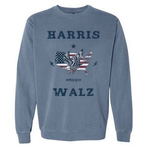 Kamala Harris Tim Walz 2024 Harris Garment-Dyed Sweatshirt