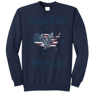 Kamala Harris Tim Walz 2024 Harris Tall Sweatshirt