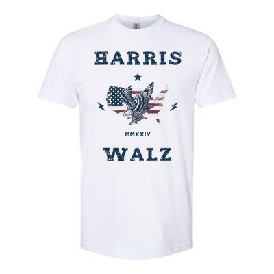 Kamala Harris Tim Walz 2024 Harris Softstyle CVC T-Shirt