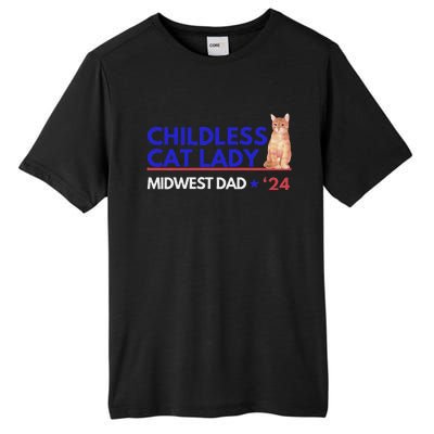 Kamala Harris Tim Walz Harris Waltz 2024 Midwest Dad Tall Fusion ChromaSoft Performance T-Shirt