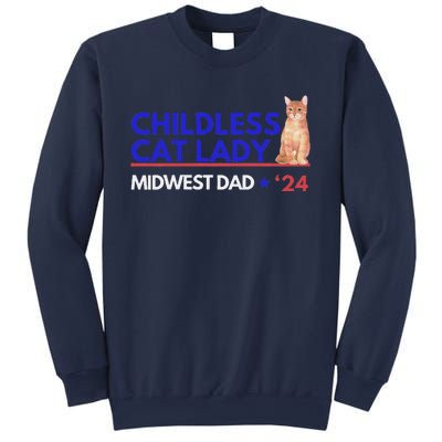 Kamala Harris Tim Walz Harris Waltz 2024 Midwest Dad Sweatshirt