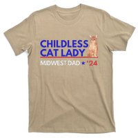 Kamala Harris Tim Walz Harris Waltz 2024 Midwest Dad T-Shirt