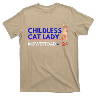 Kamala Harris Tim Walz Harris Waltz 2024 Midwest Dad T-Shirt