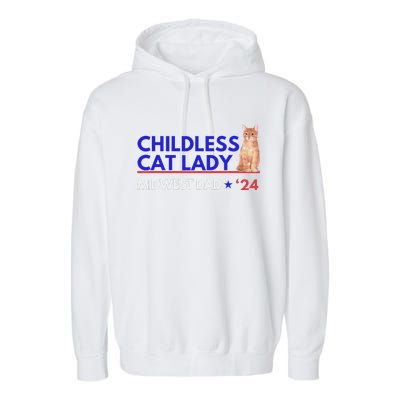 Kamala Harris Tim Walz Harris Waltz 2024 Midwest Dad Garment-Dyed Fleece Hoodie