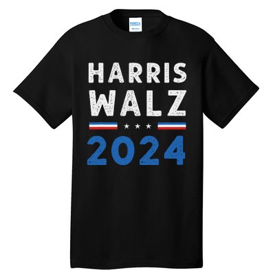 Kamala Harris Tim Walz Ticket 2024 Tall T-Shirt