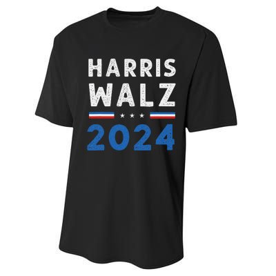 Kamala Harris Tim Walz Ticket 2024 Performance Sprint T-Shirt