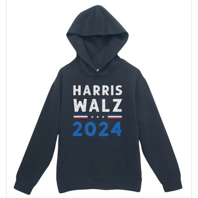 Kamala Harris Tim Walz Ticket 2024 Urban Pullover Hoodie