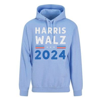 Kamala Harris Tim Walz Ticket 2024 Unisex Surf Hoodie