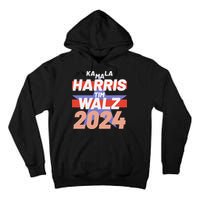 Kamala Harris Tim Walz Usa Presidential Election 2024 Tall Hoodie