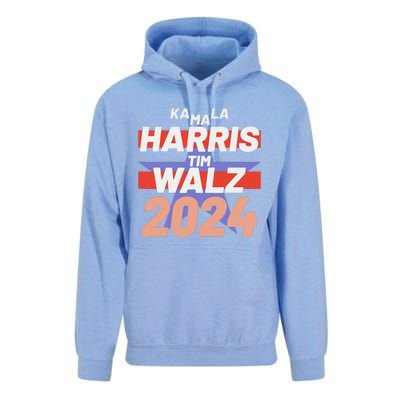 Kamala Harris Tim Walz Usa Presidential Election 2024 Unisex Surf Hoodie