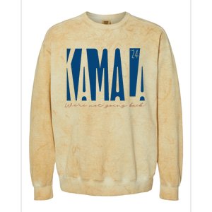 Kamala Harris Tim Walz 2024 Colorblast Crewneck Sweatshirt