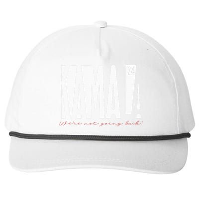 Kamala Harris Tim Walz 2024 Snapback Five-Panel Rope Hat