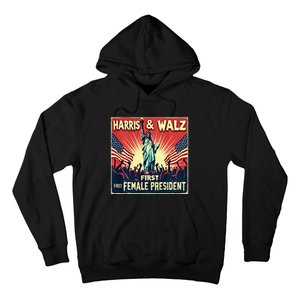 Kamala Harris Tim Walz 2024 Election Hoodie