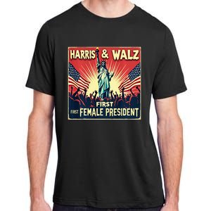 Kamala Harris Tim Walz 2024 Election Adult ChromaSoft Performance T-Shirt