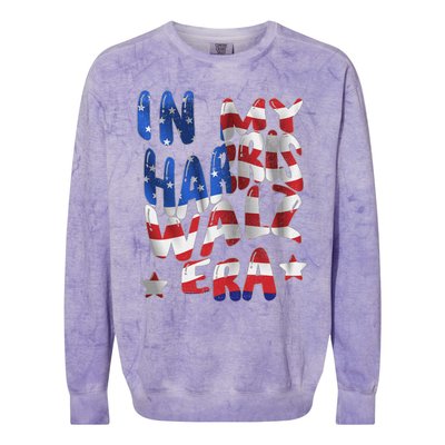 Kamala Harris Tim Walz Waltz Election Party Wear Colorblast Crewneck Sweatshirt