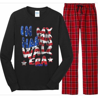 Kamala Harris Tim Walz Waltz Election Party Wear Long Sleeve Pajama Set