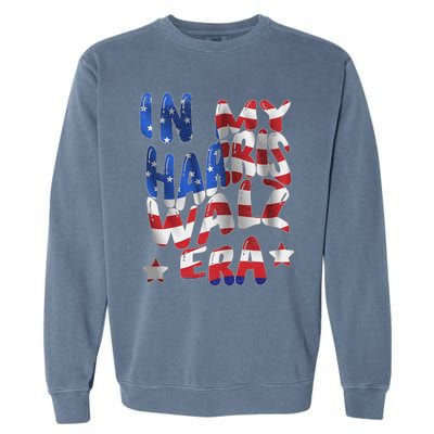 Kamala Harris Tim Walz Waltz Election Party Wear Garment-Dyed Sweatshirt