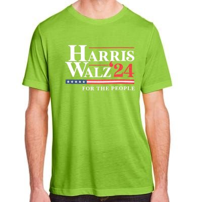 Kamala Harris Tim Walz Waltz For The People 2024 Adult ChromaSoft Performance T-Shirt